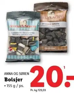 Lidl Bolsjer tilbud