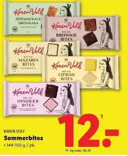 Lidl Karen Volf Sommerbites tilbud
