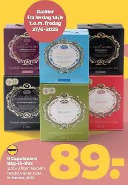 Netto Il Capolavoro Bag-in-Box tilbud