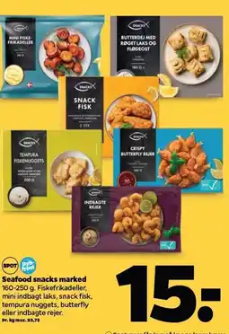 Netto Seafood snacks marked tilbud