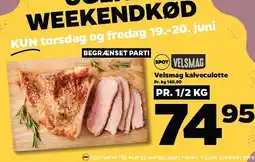 Netto Velsmag kalveculotte Pr. 1/2 kg tilbud