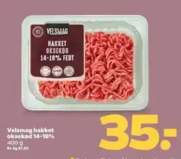 Netto Velsmag hakket oksekød 14-18% tilbud
