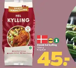 Netto Dansk hel kylling tilbud
