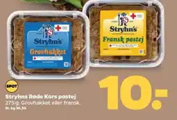 Netto Stryhns Røde Kors postej tilbud