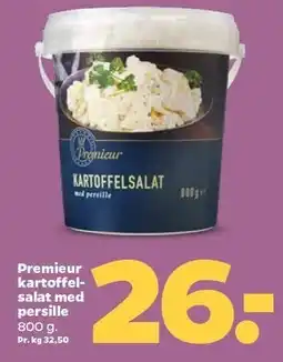 Netto Premieur kartoffelsalat med persille tilbud