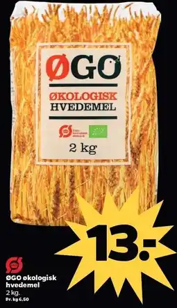 Netto ØGO økologisk hvedemel tilbud