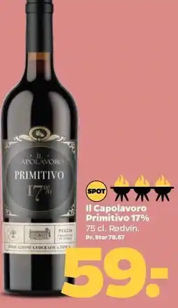 Netto Il Capolavoro Primitivo 17% tilbud