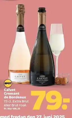 Netto Calvet Cremant de Bordeaux tilbud
