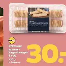 Netto Premieur kransekagestænger 2 stk tilbud