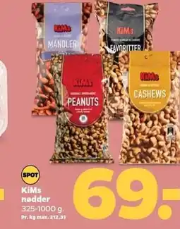 Netto KiMs nødder tilbud