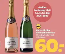 Netto Alexis Lichine Cremant Bordeaux tilbud
