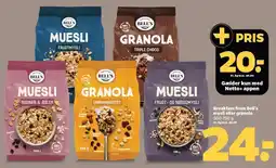 Netto Breakfast from Bell's mysli eller granola tilbud
