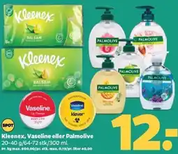 Netto Kleenex, Vaseline eller Palmolive tilbud