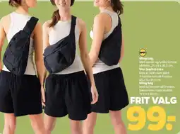 Netto Sling bag eller Stor bæltetaske tilbud
