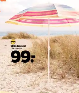 Netto Strandparasol tilbud