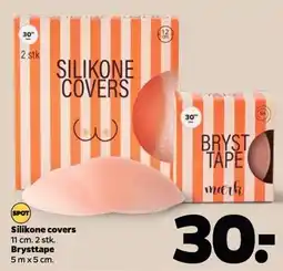 Netto Silikone covers eller Brysttape tilbud