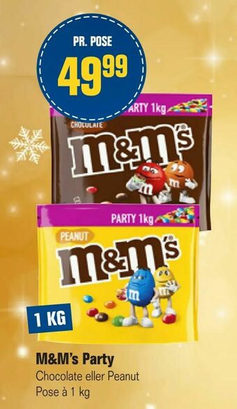 Otto Duborg M&M's Party tilbud