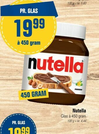 Otto Duborg Nutella tilbud