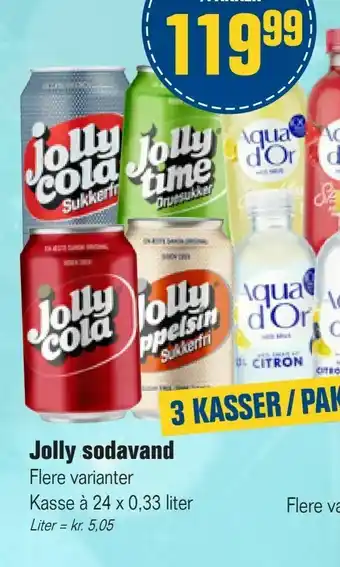Otto Duborg Jolly sodavand tilbud