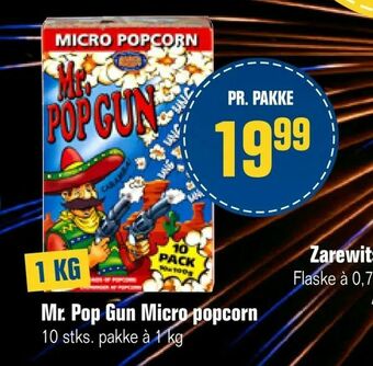 Otto Duborg Mr. Pop Gun Micro popcorn tilbud