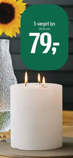 Føtex 3-væget lys tilbud