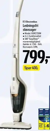 Føtex Ledningsfri støvsuger tilbud