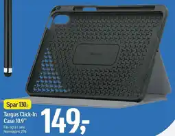 Føtex Targus Click-In Case 10,9'' tilbud