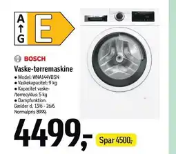 Føtex Vaske-tørremaskine tilbud