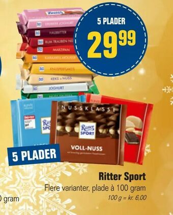 Otto Duborg Ritter Sport tilbud