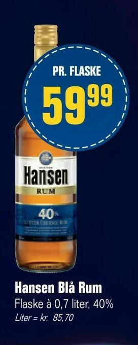 Otto Duborg Hansen Blå Rum tilbud