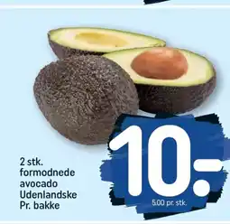 REMA 1000 2 stk. formodnede avocado Udenlandske Pr. bakke tilbud