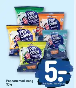 REMA 1000 Popcorn med smag tilbud