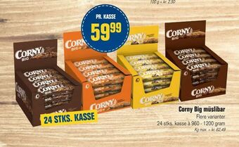 Otto Duborg Corny Big müslibar tilbud