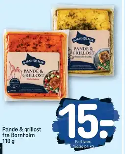 REMA 1000 BORNHOLMSK PANDE & GRILLOST Groww&iday tilbud