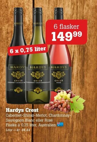 Poetzsch Padborg Hardys Crest tilbud