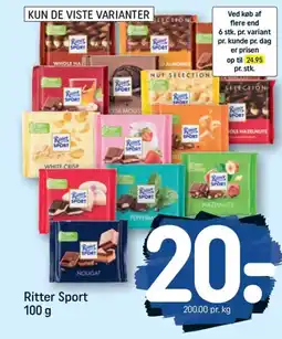 REMA 1000 Ritter Sport tilbud