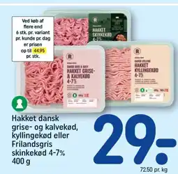 REMA 1000 REMA 1000 Hakket dansk tilbud