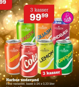 Poetzsch Padborg Harboe sodavand tilbud