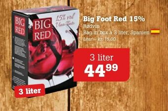 Poetzsch Padborg Big Foot Red 15% tilbud