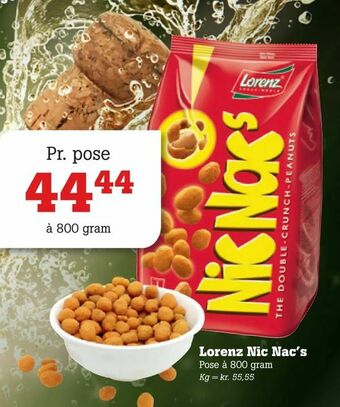Poetzsch Padborg Lorenz Nic Nac's tilbud