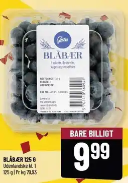 Løvbjerg BLÅBÆR 125 G tilbud