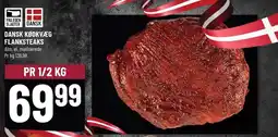 Løvbjerg DANSK KØDKVÆG FKANKSTEAKS tilbud