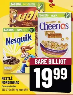 Løvbjerg NESTLÉ MORGENMAD tilbud