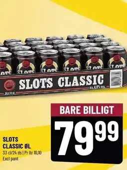 Løvbjerg SLOTS CLASSIC ØL tilbud