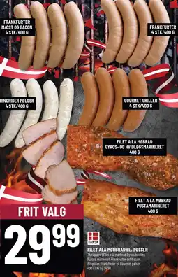 Løvbjerg FILET ALA MØRBRAD EL. PØLSER tilbud