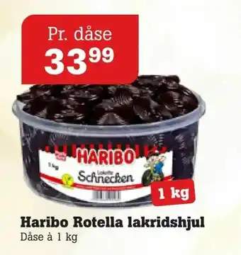 Poetzsch Padborg Haribo Rotella lakridshjul tilbud