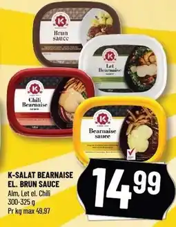 Løvbjerg K-SALAT BEARNAISE EL. BRUN SAUCE tilbud