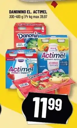 Løvbjerg DANONINO EL. ACTIMEL tilbud