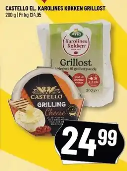 Løvbjerg CASTELLO EL. KAROLINES KØKKEN GRILLOST tilbud