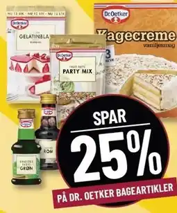 Løvbjerg SPAR 25% PÅ DR. OETKER BAGEARTIKLER tilbud